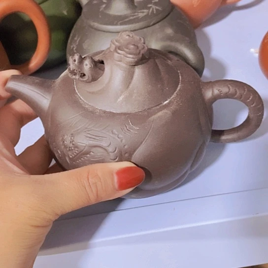 全手工半手工制作宜兴紫砂壶