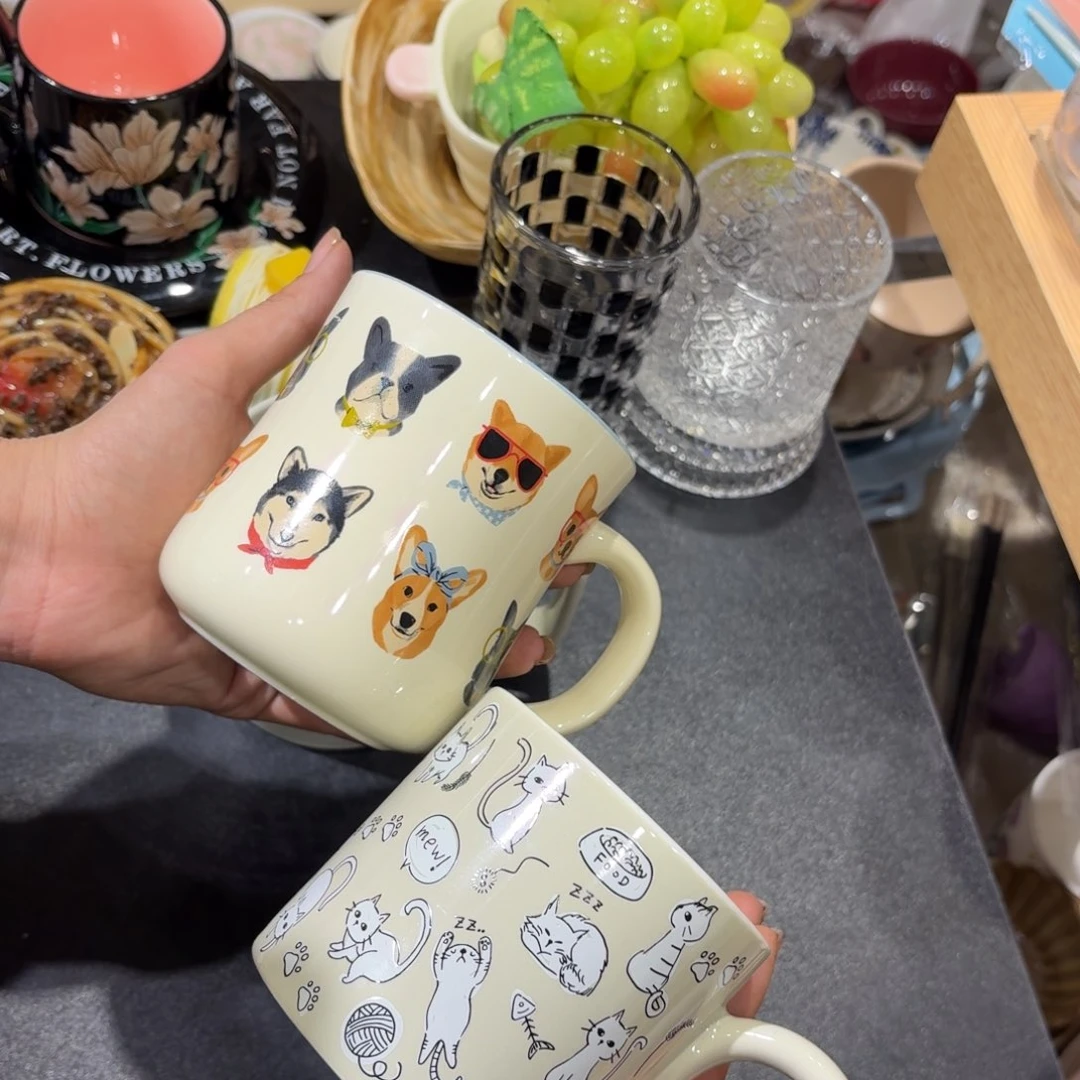 瓷两个水杯两个两个