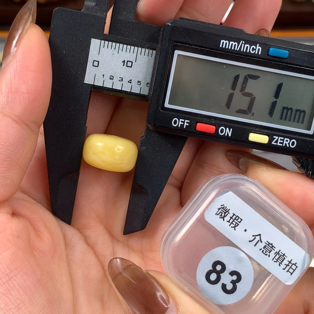 琥珀未镶嵌裸石琥珀蜜蜡微瑕