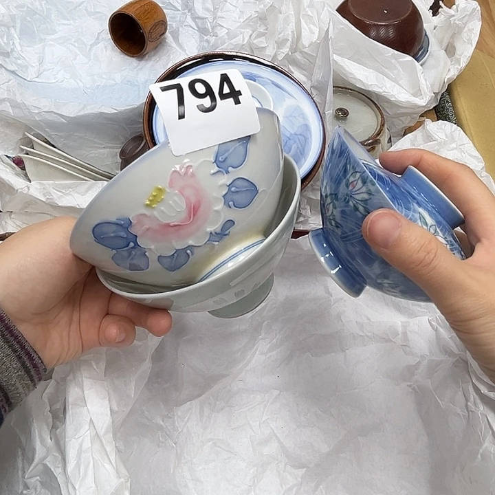 瓷片呀工艺品摆件瓷器摆件正能量