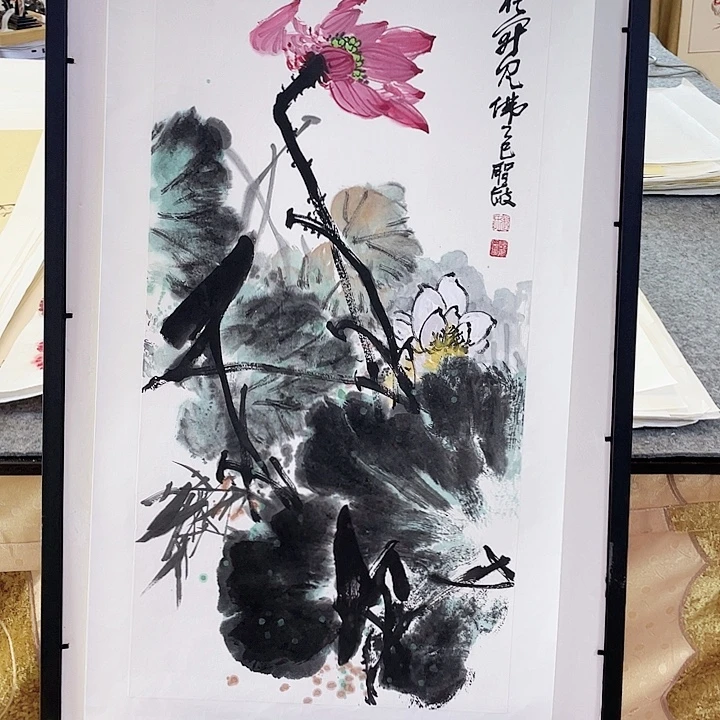国画张圣敏先生纯手绘作品