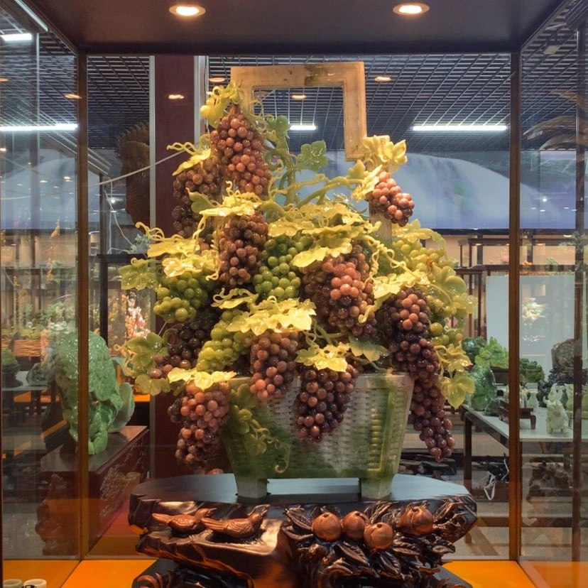 【闪购商品】未镶嵌蛇纹石玉摆件覆膜