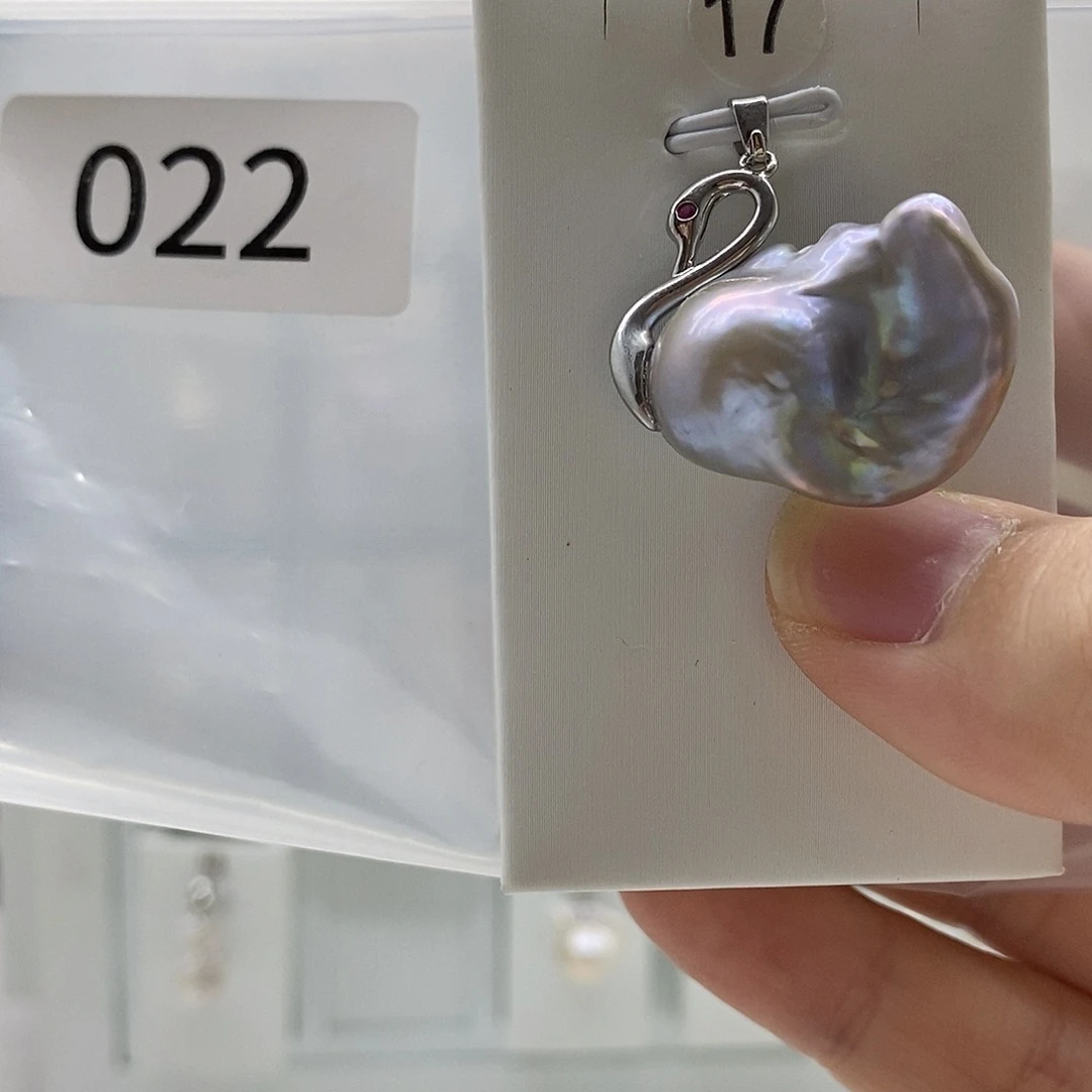 颈饰合金淡水珍珠
