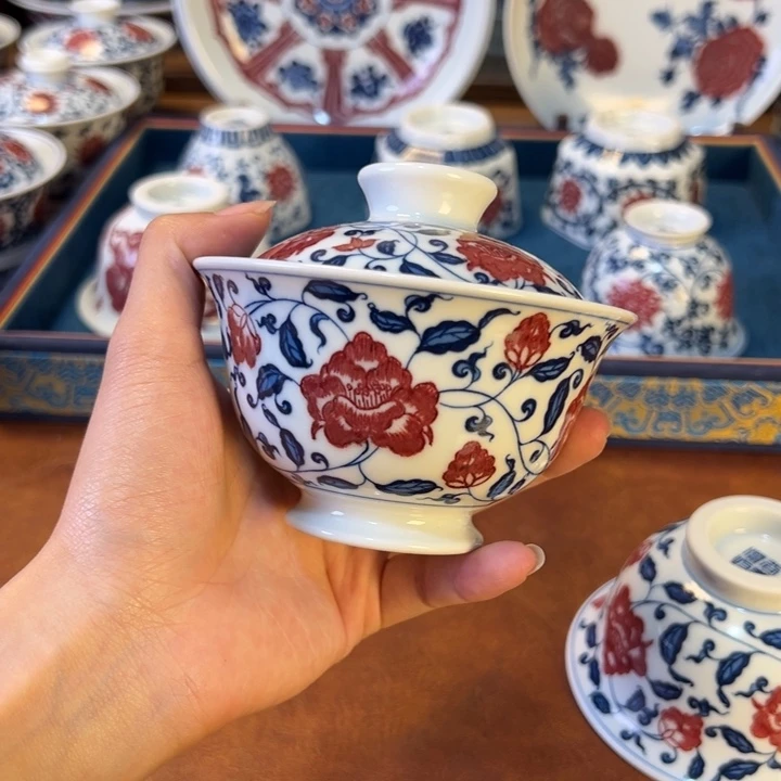 摆件景德镇茶器百宝箱