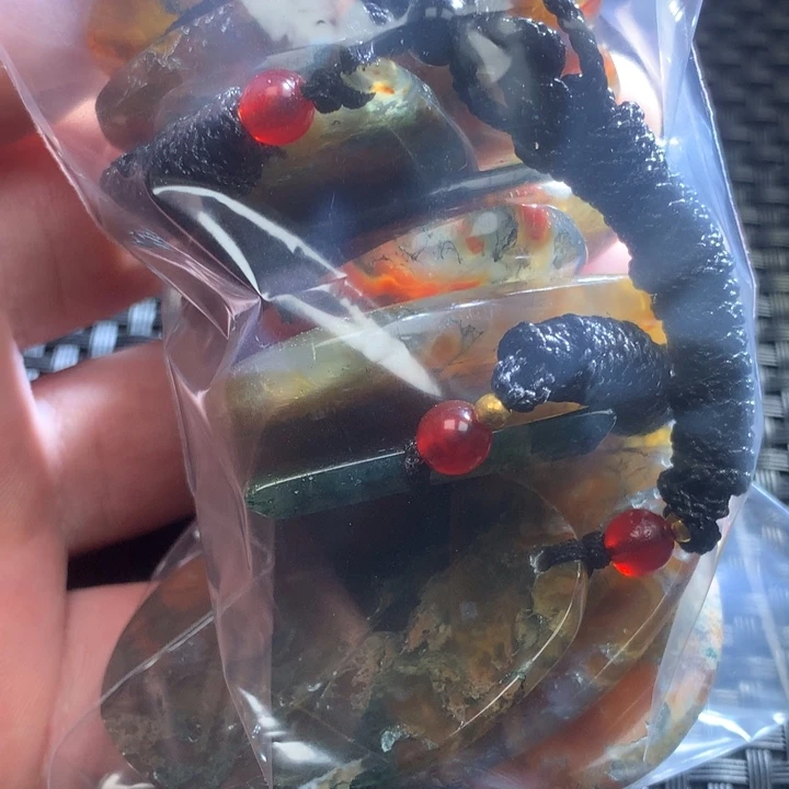 U***️玛瑙/玉髓未镶嵌颈饰