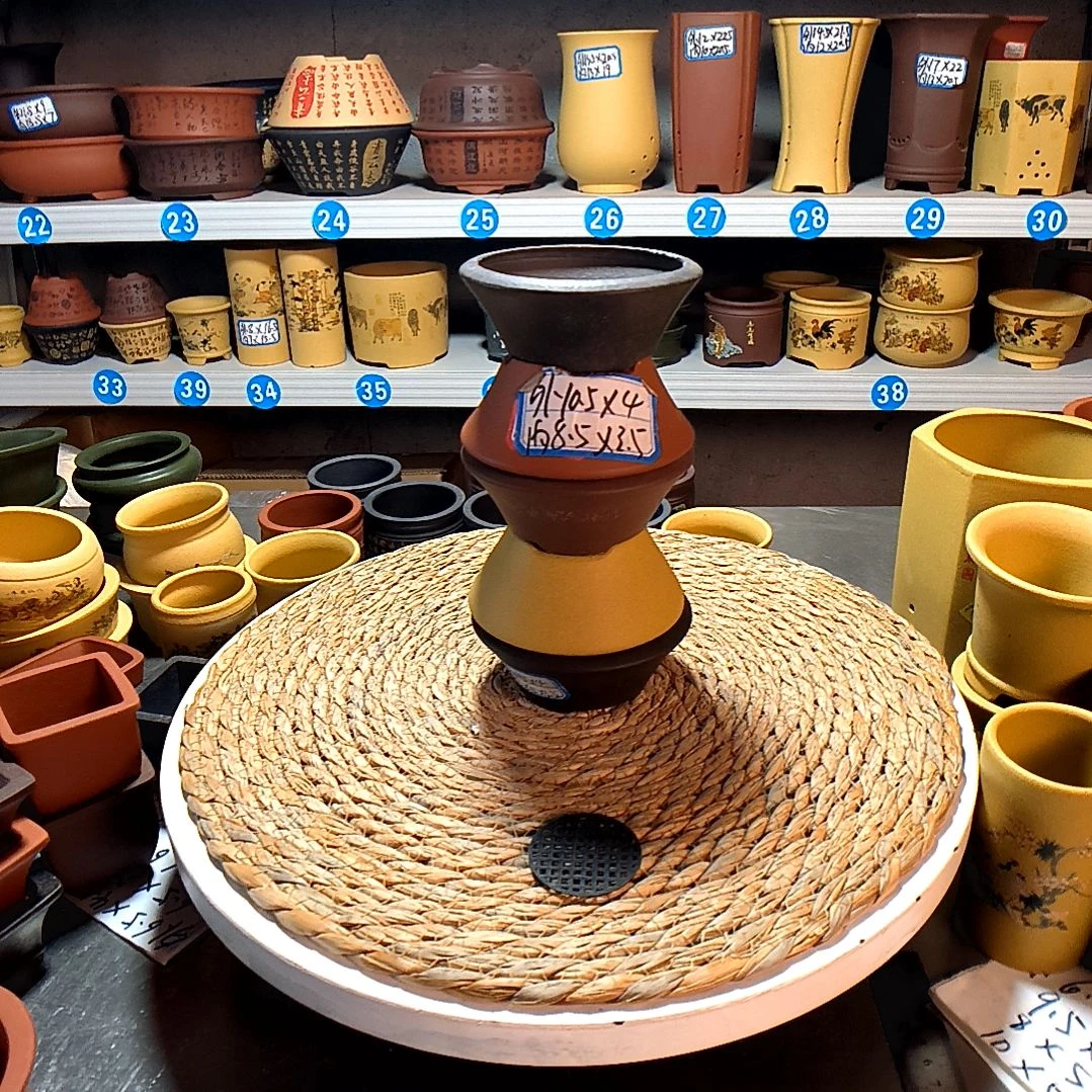 宜兴紫砂紫砂花盆花盆