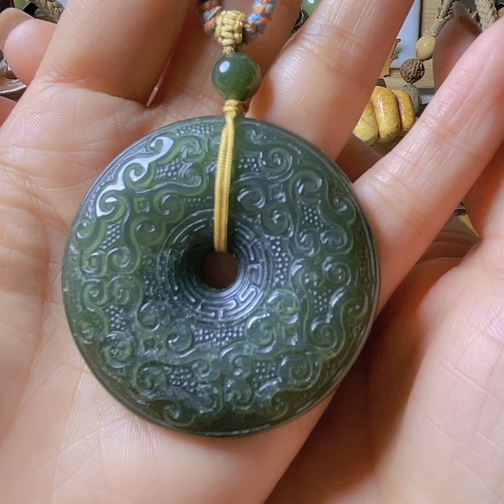 岫岩河磨玉（透闪石质玉）未镶嵌挂件