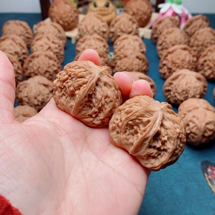 把件文玩核桃磨盘半壁