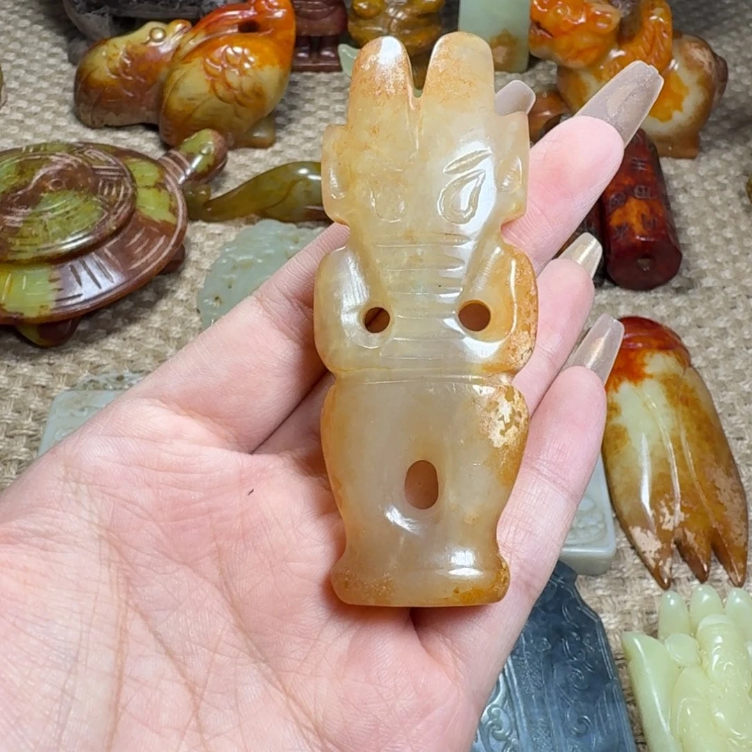 吊坠白玉菩提挂件