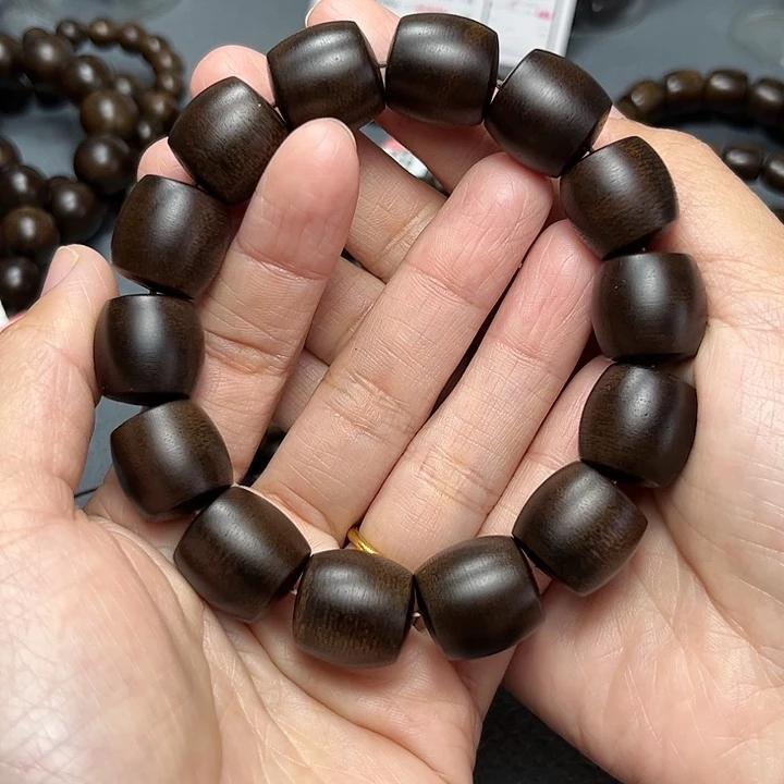 沉香手串用****1白棋玉化