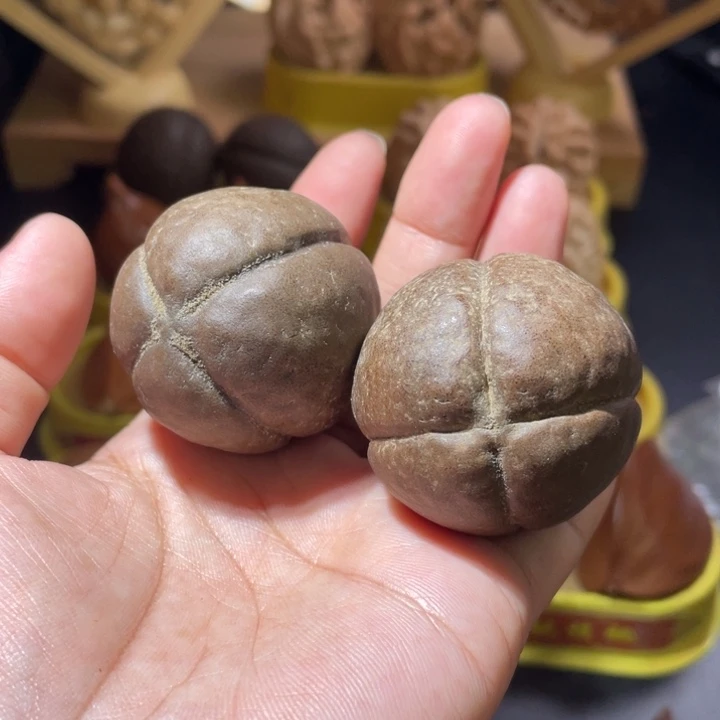 桃核吊坠四瓣无相金刚菩提99