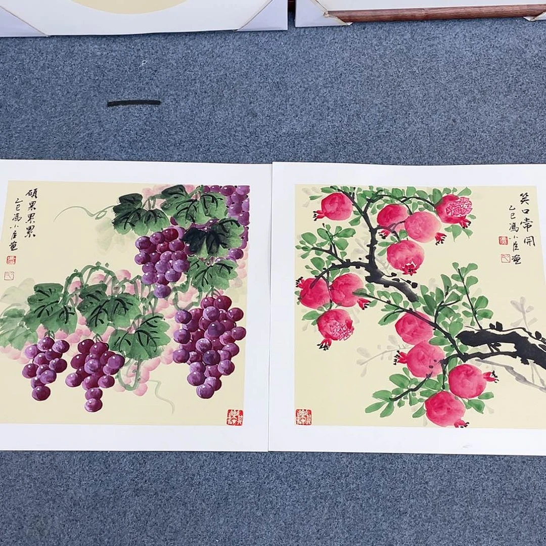 国画手绘画绘画作品