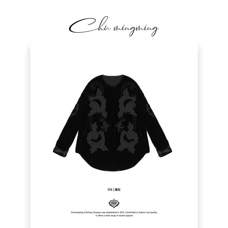 【CHU/2025SSNEW】原创设计绣花衬衣TT2021