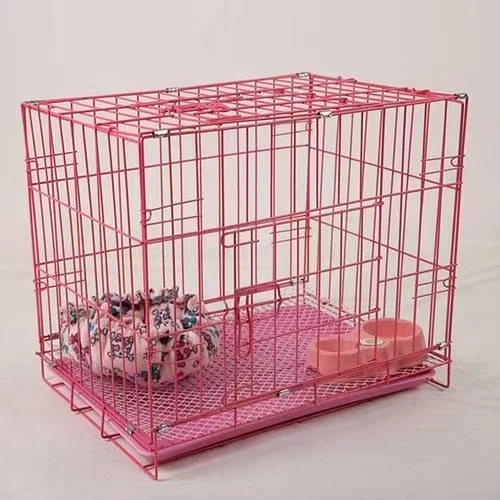 大中小型犬猫通用可拆卸带厕所狗笼子家用室内外适用