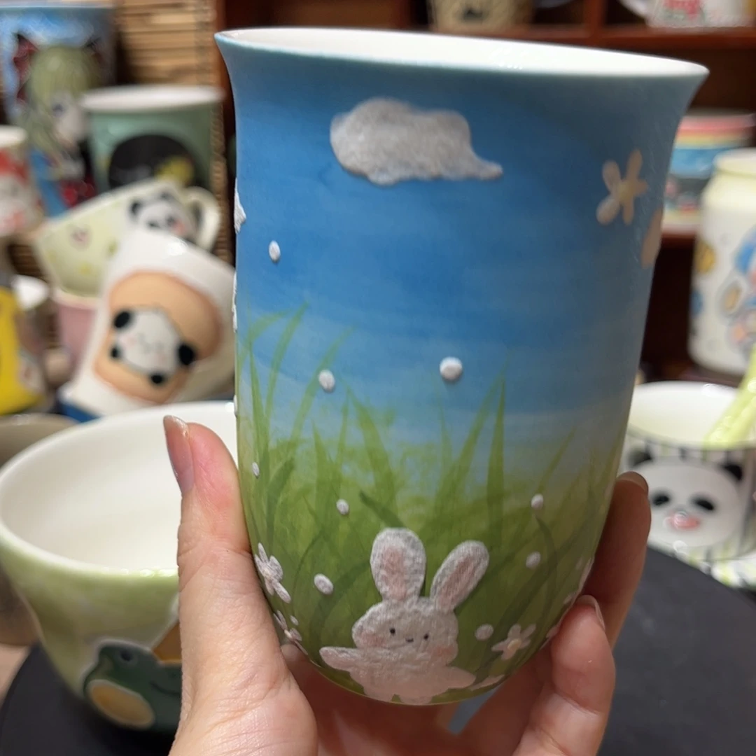 杯子景德镇陶瓷马克杯