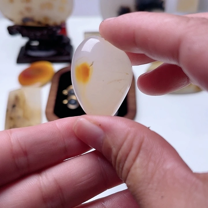 【闪购商品】玛瑙/玉髓合金珠宝半成品