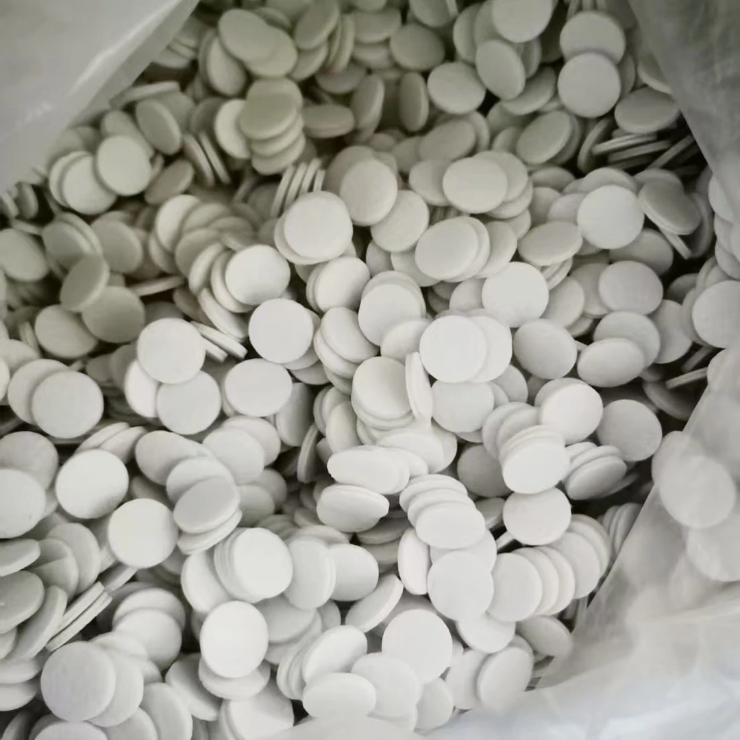 《燕子家》灰白色不织布圆片垫片diy儿童发饰蝴蝶结头饰材料配件圆