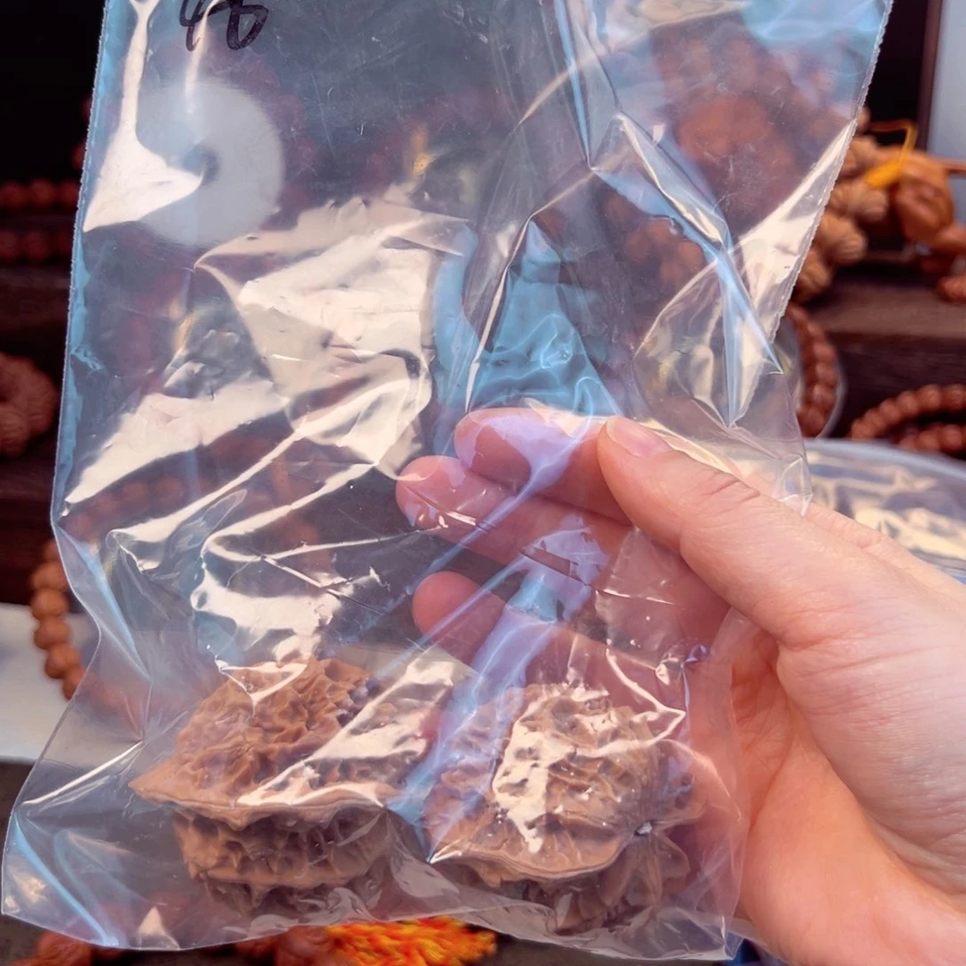 【闪购商品】桃核手串唯**武核桃一对 48