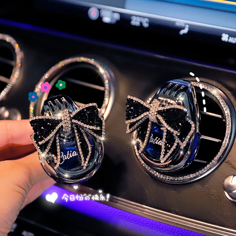 2025网红车载香薰奔驰宝马奥迪保时捷特斯拉车内装饰摆件汽车香水