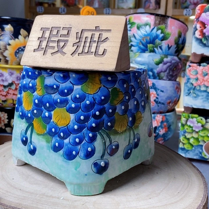 景德镇艺术手绘作品