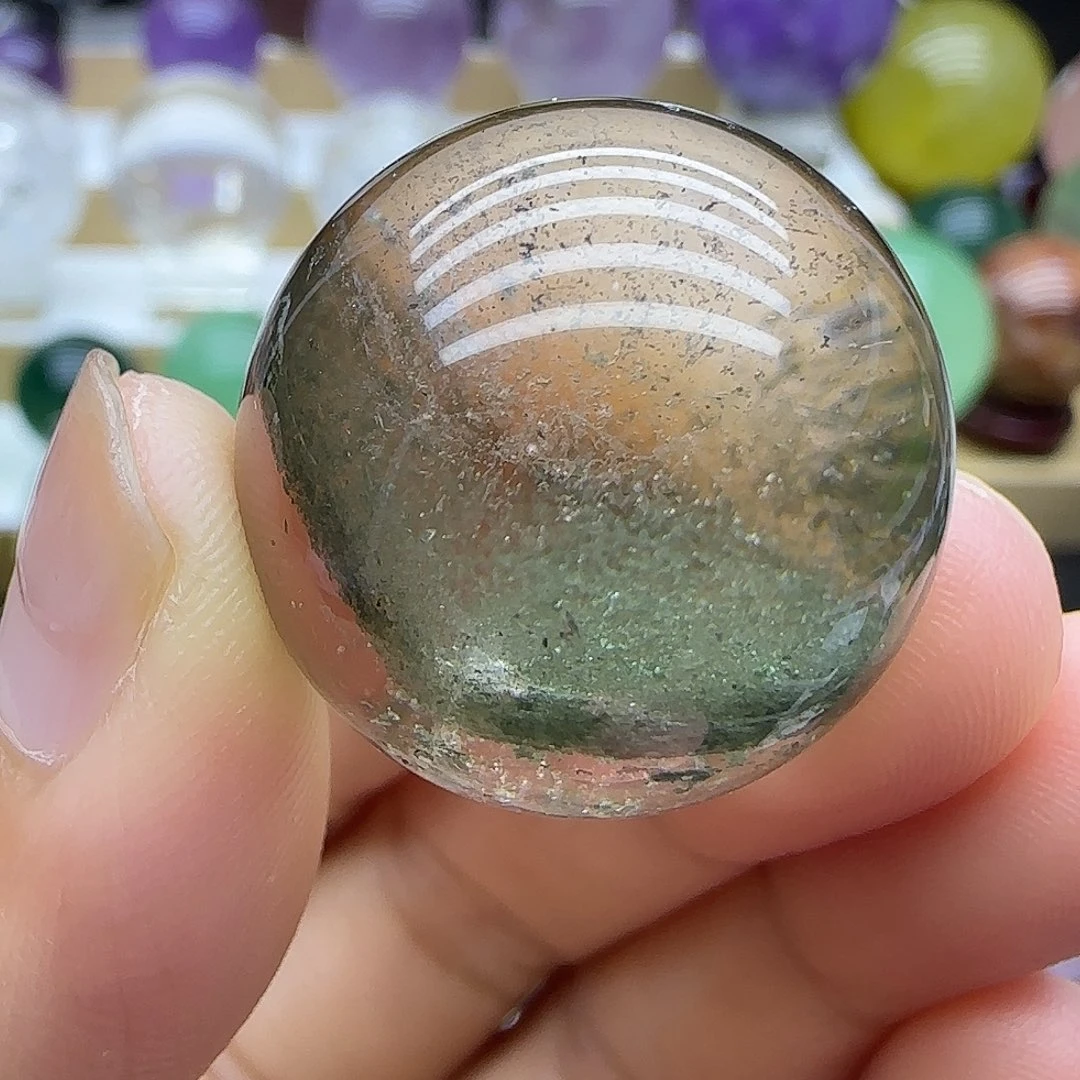 未镶嵌珠宝半成品水晶24.6mm