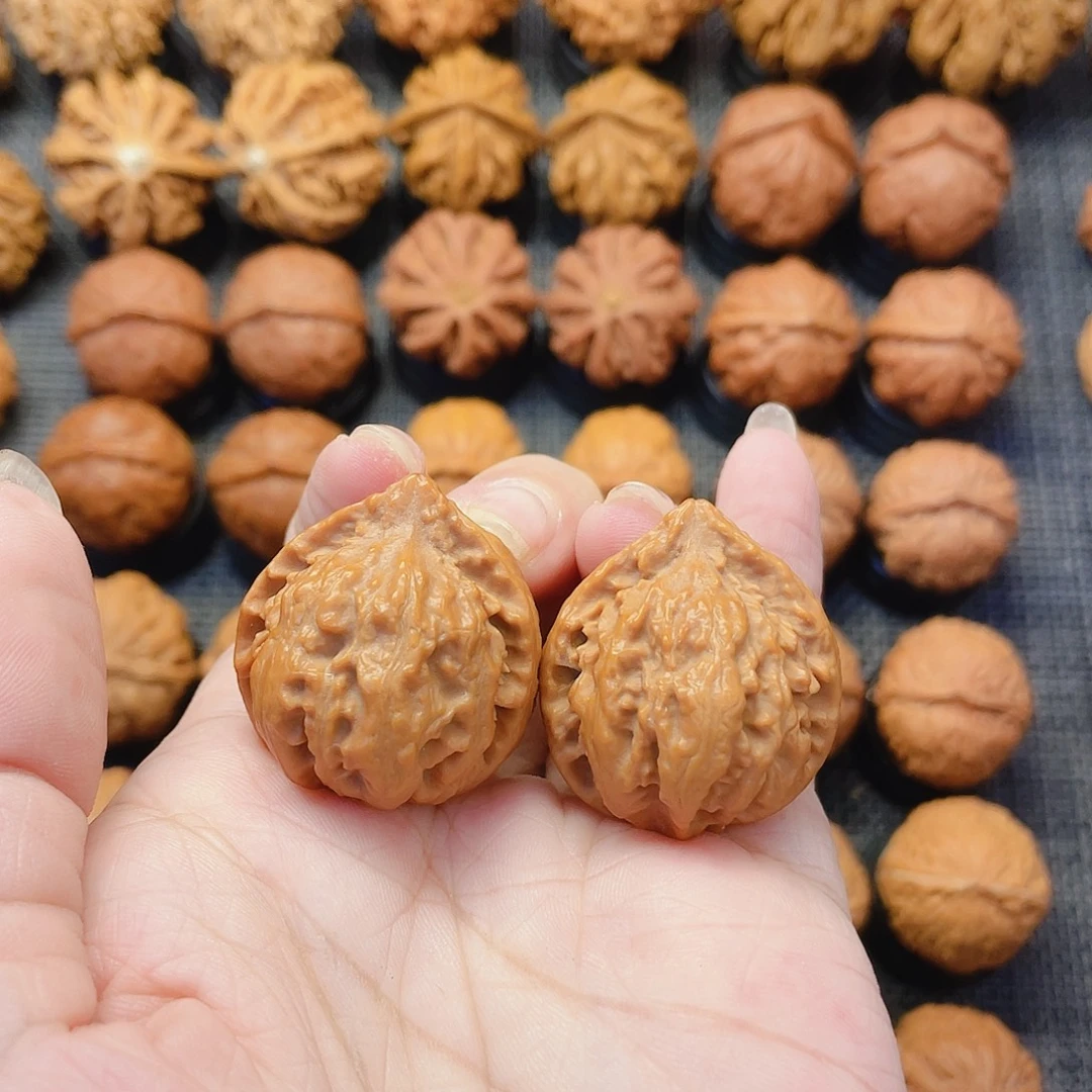 把件文玩核桃麒麟官帽