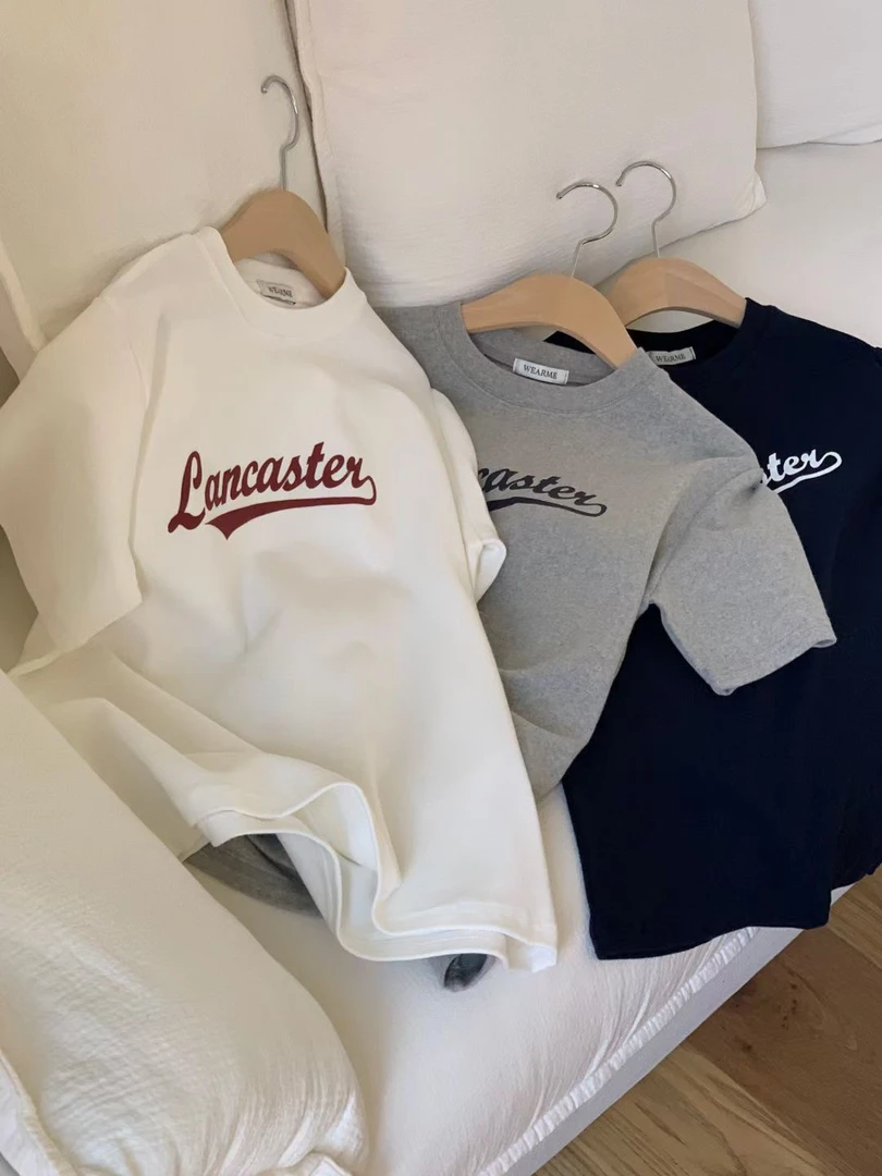 韩国东大门2025春款百搭T恤 no退no换