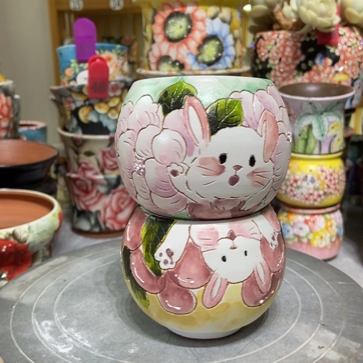 景德镇艺术手绘作品