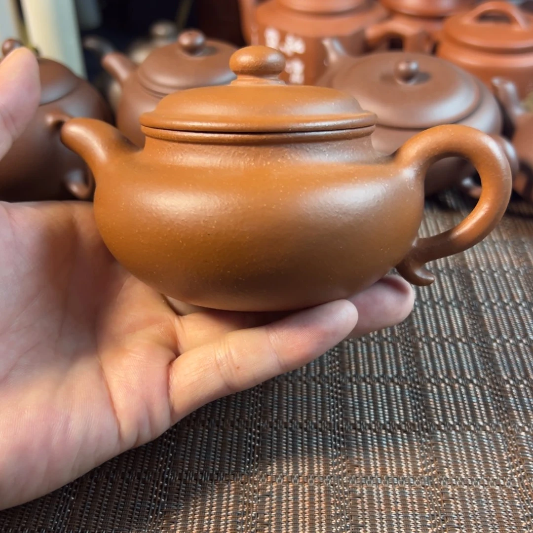 茶壶紫砂宜兴原矿紫砂壶200毫升容量