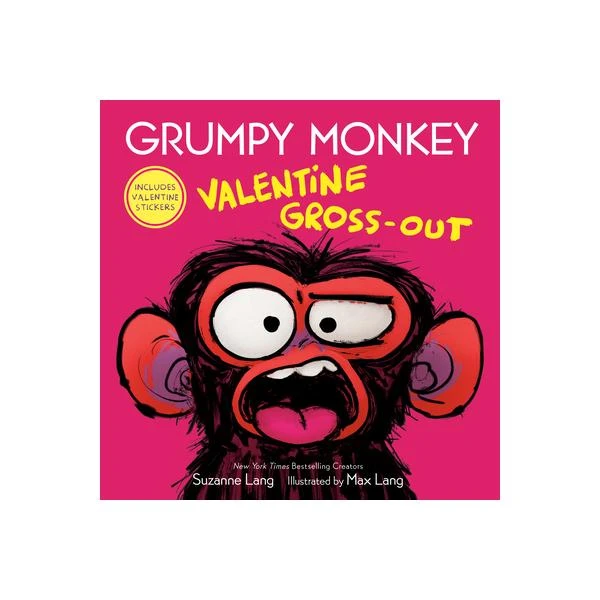 Grumpy Monkey Valentine Gross-Out 脾气暴躁的猴子 情绪绘本