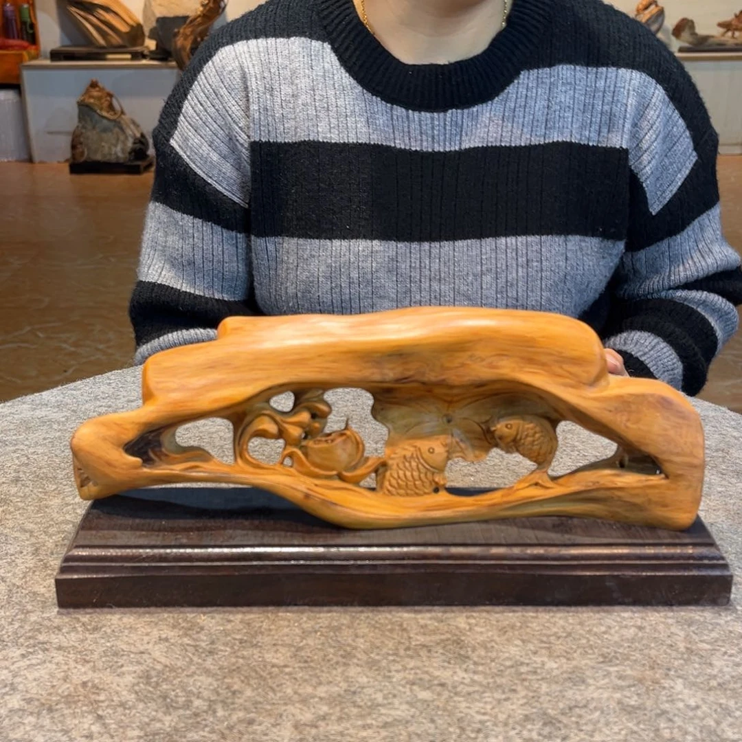 柏木（崖柏）根雕摆件工艺品