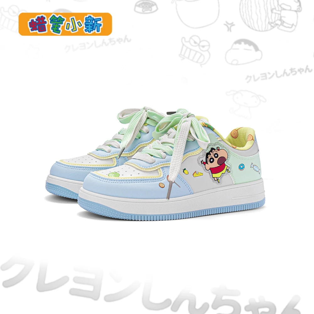 蜡笔小新鞋子女款爆款2025新款秋季情侣百搭板鞋明星同款网红鞋子