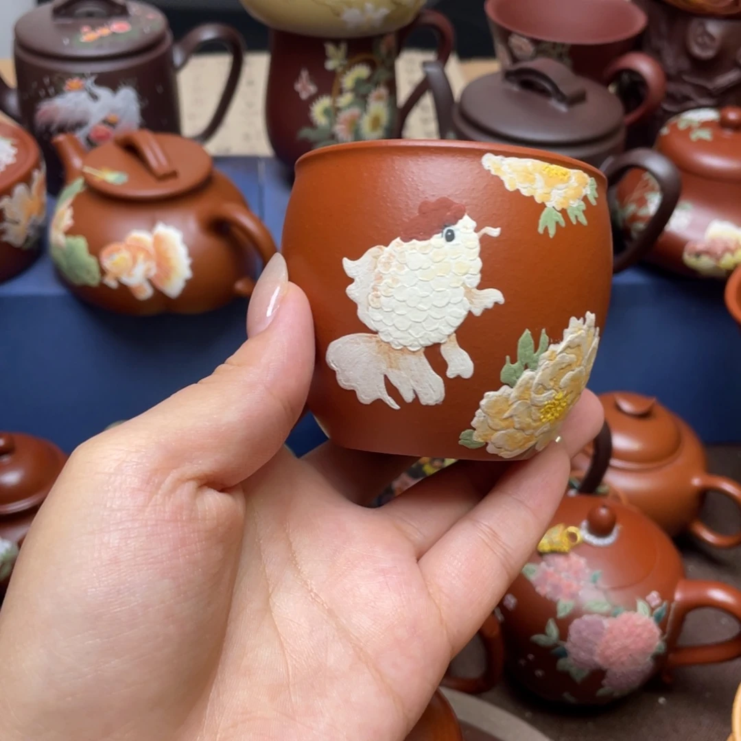 茶杯紫砂紫砂主人杯150cc