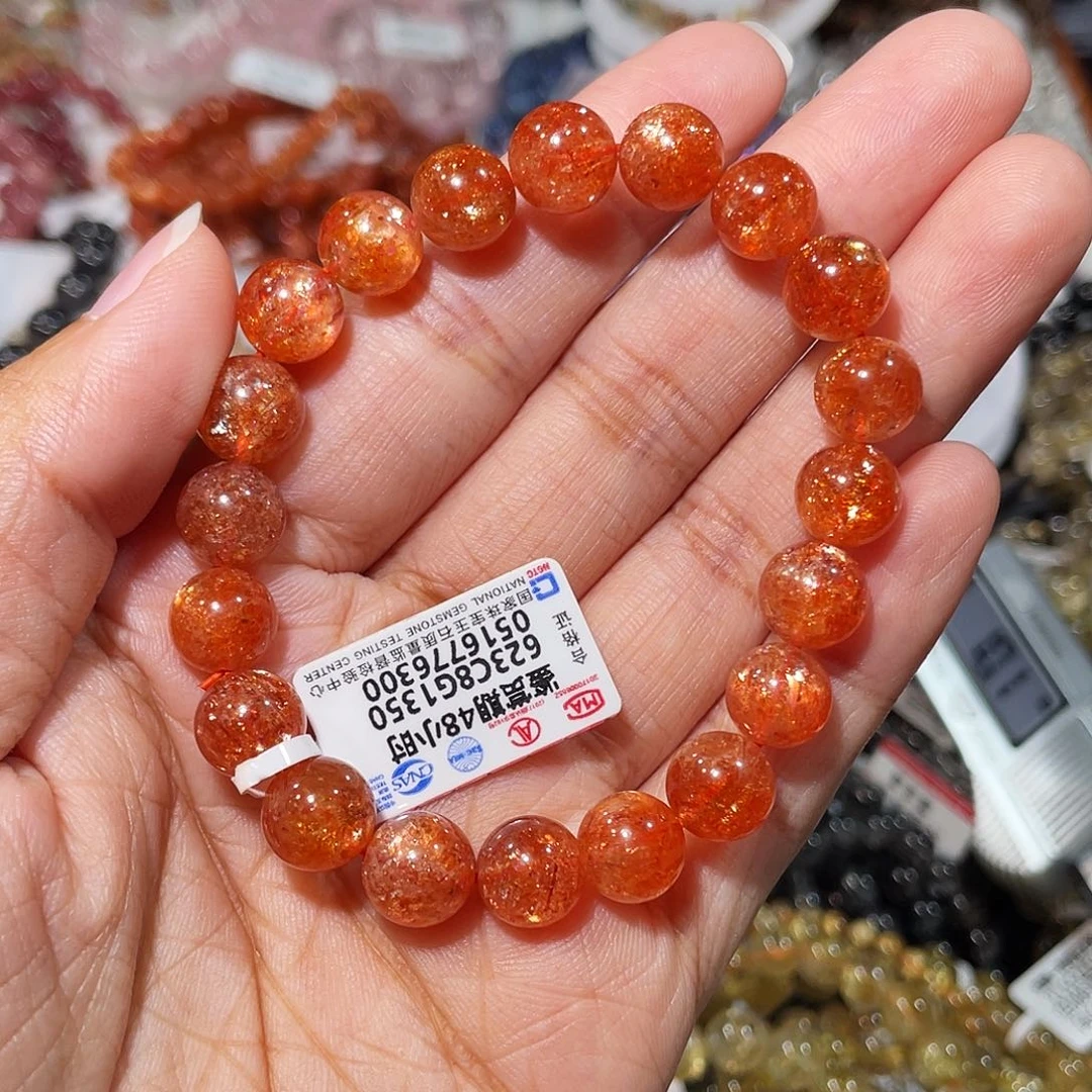 未镶嵌手链长石金太阳9m