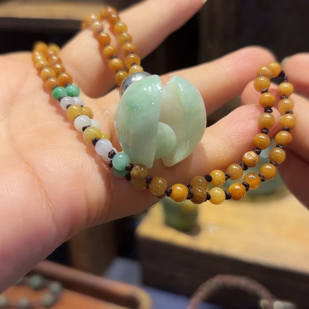 颈饰未镶嵌翡翠原创