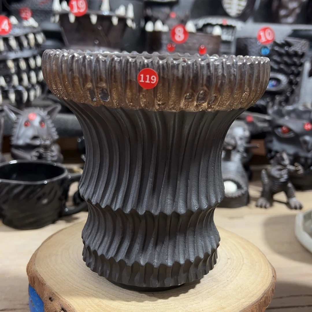 119号，有手工制作痕迹，内口13外高14.7