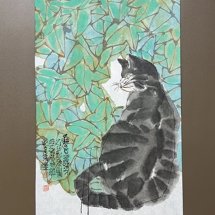 国画孙景隆   手绘原创