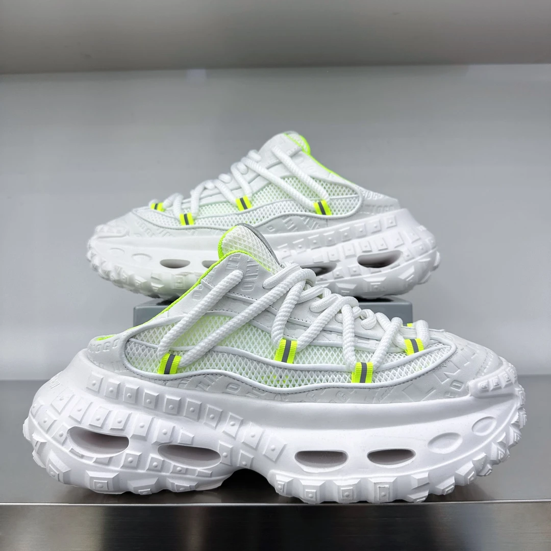 厚底2025夏季新款透气网面时尚增高运动鞋休闲鞋潮流时尚鞋子男款