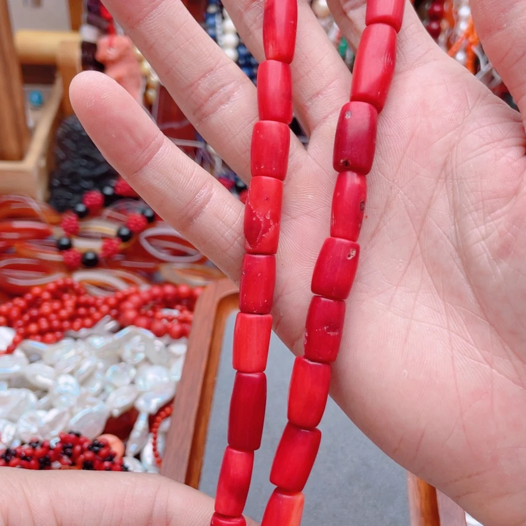 玛瑙/玉髓其他合金三姑娘1条桶珠卡8-9