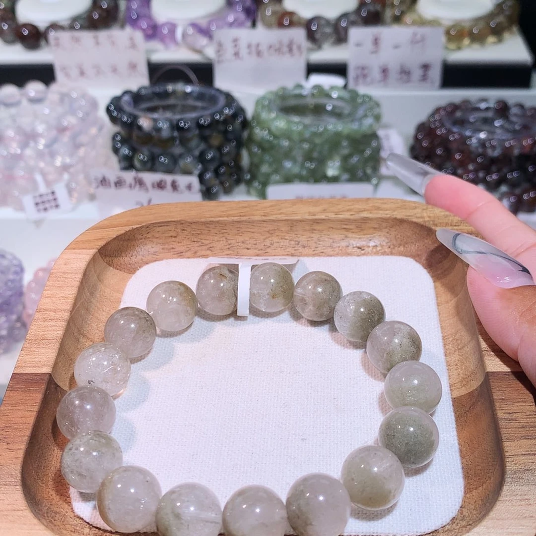 未镶嵌手链水晶浅色半盆幽灵13