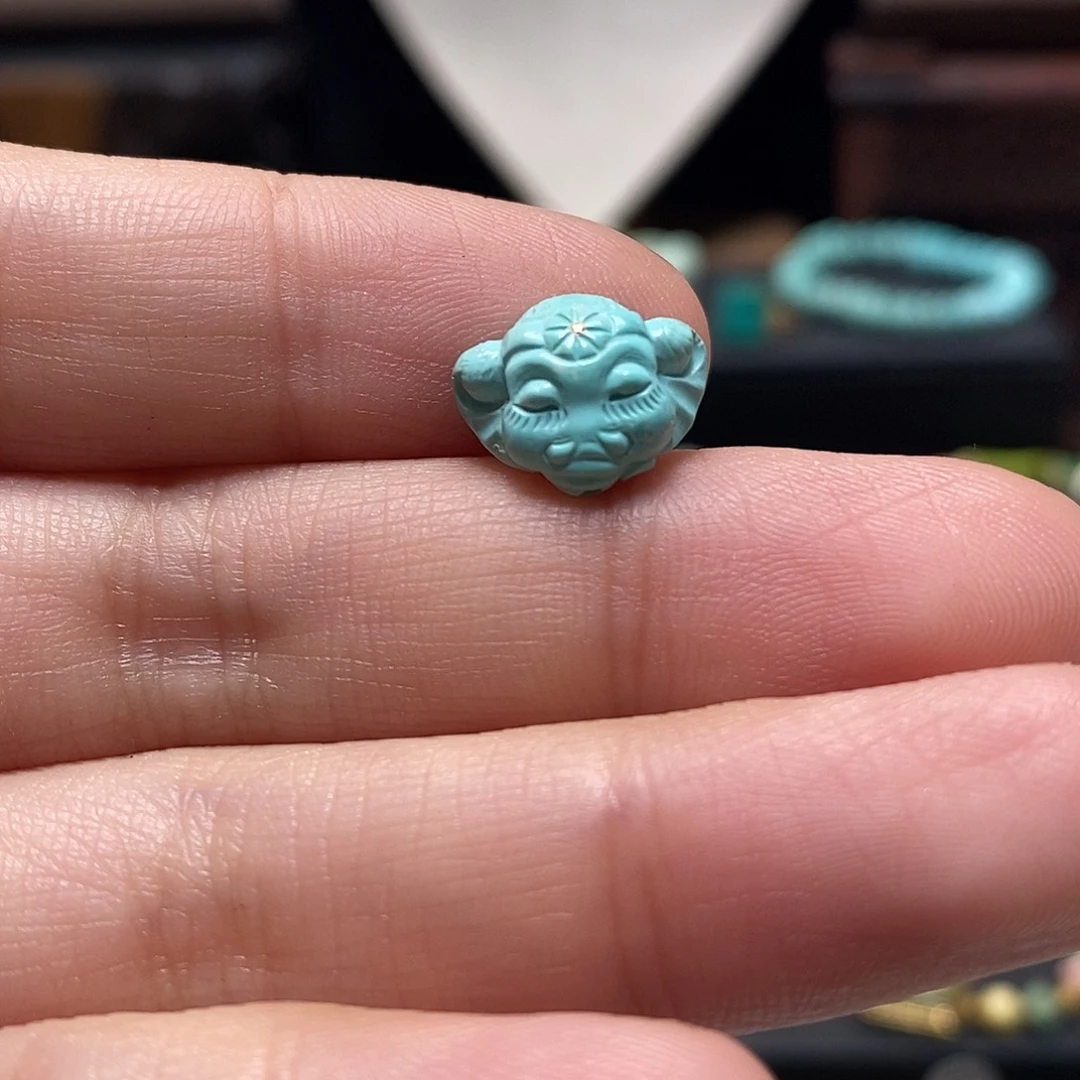 绿松石未镶嵌配饰