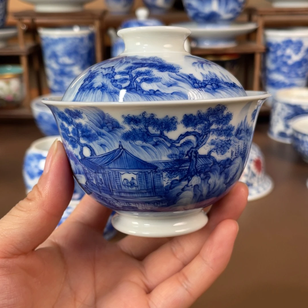 景德镇陶瓷手工手绘