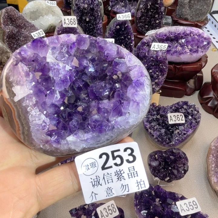 未镶嵌大型摆件（非配饰）紫晶