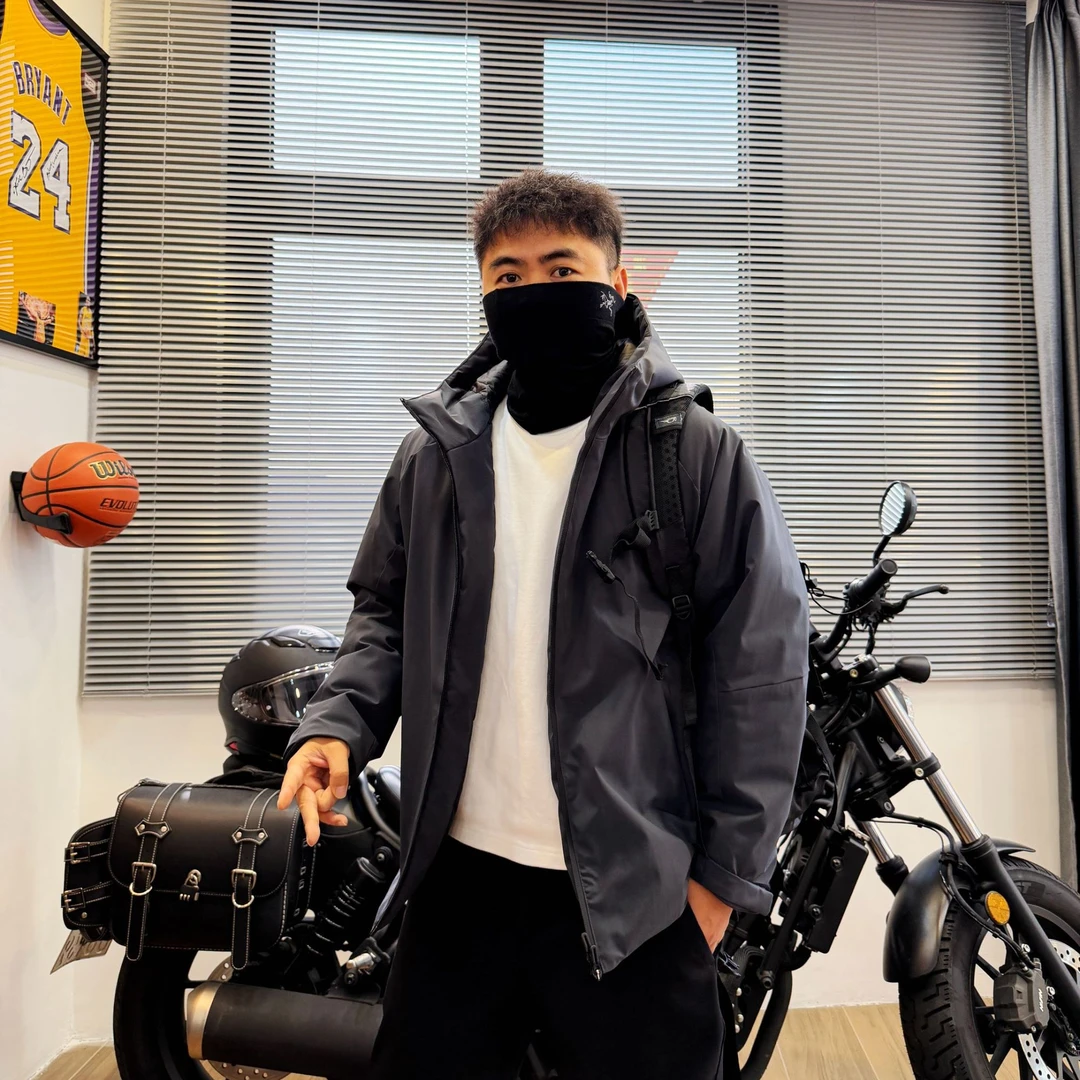 双拉链 防风防泼水 冬季加厚纯色连帽棉服外套 棉衣棉袄保暖百搭