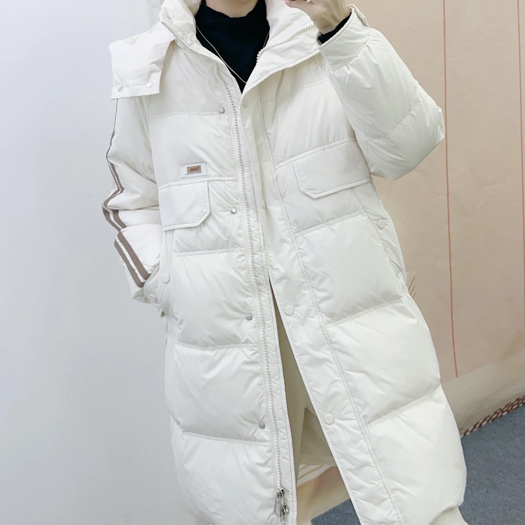 326时尚休闲韩版中长款百搭宽松羽绒服Y0326/GP