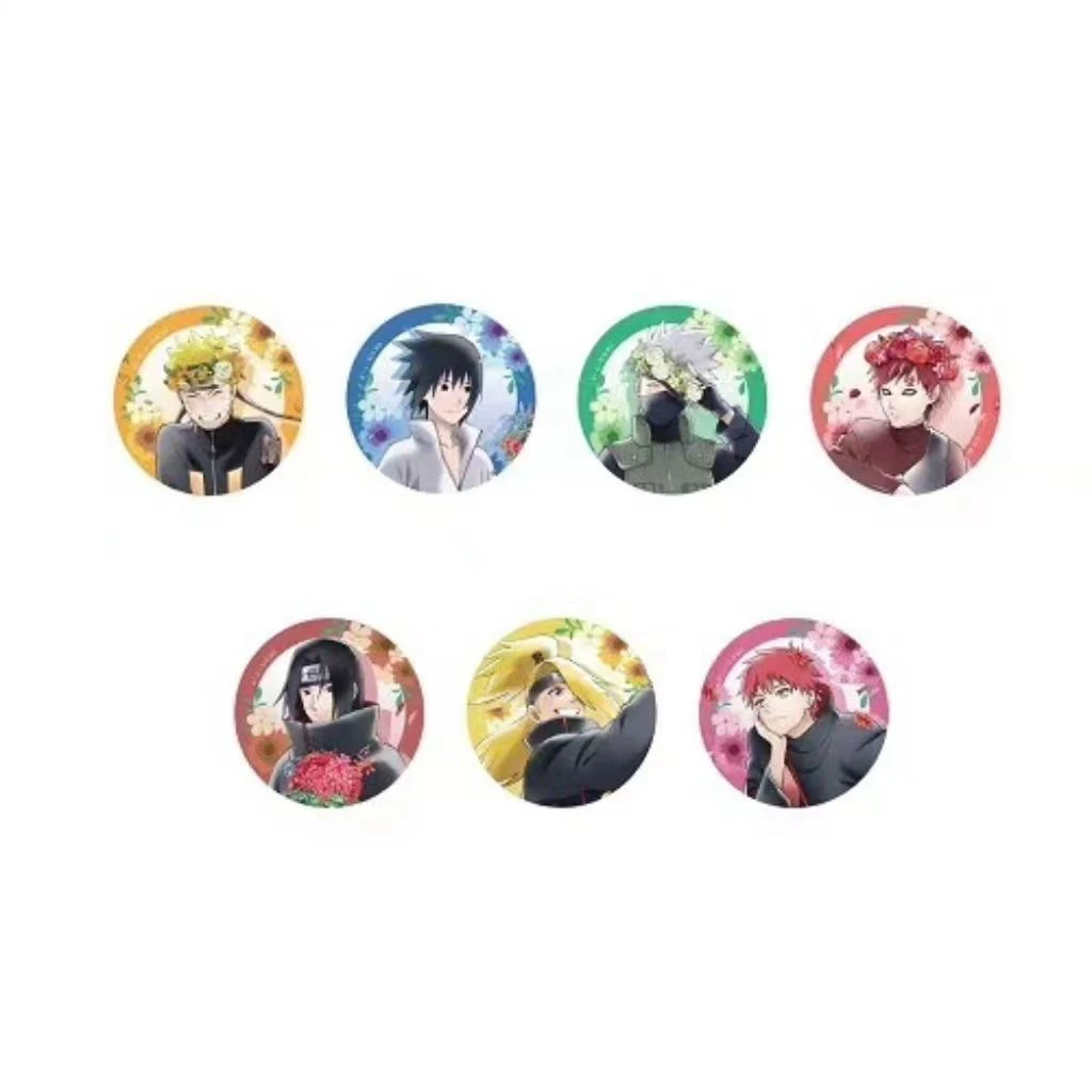 日谷 火影忍者 鲜花a咖系列 徽章盲盒