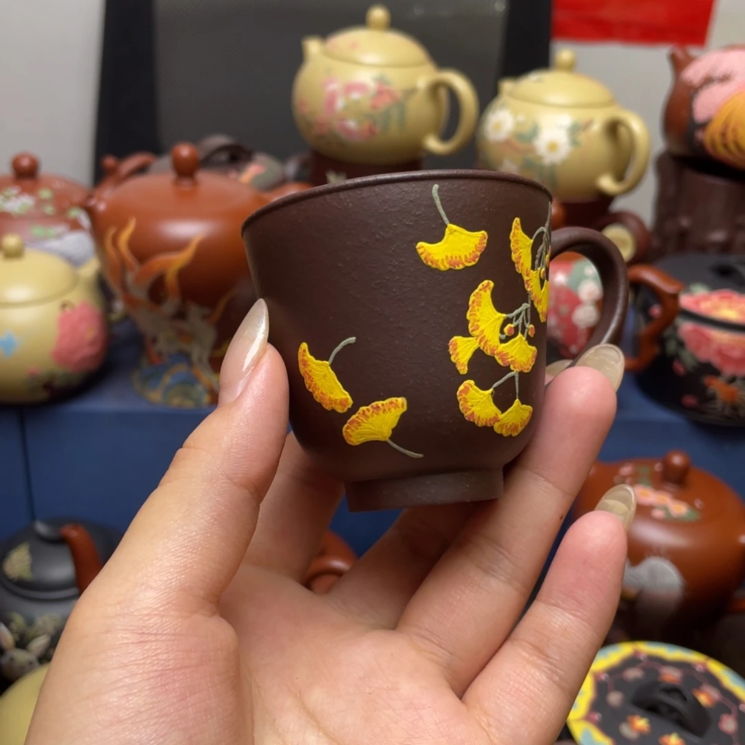 茶杯紫砂紫砂主人杯70cc