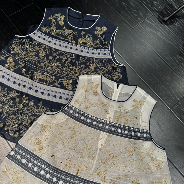 5195《晚晚推荐》新中式重工刺绣百搭马甲