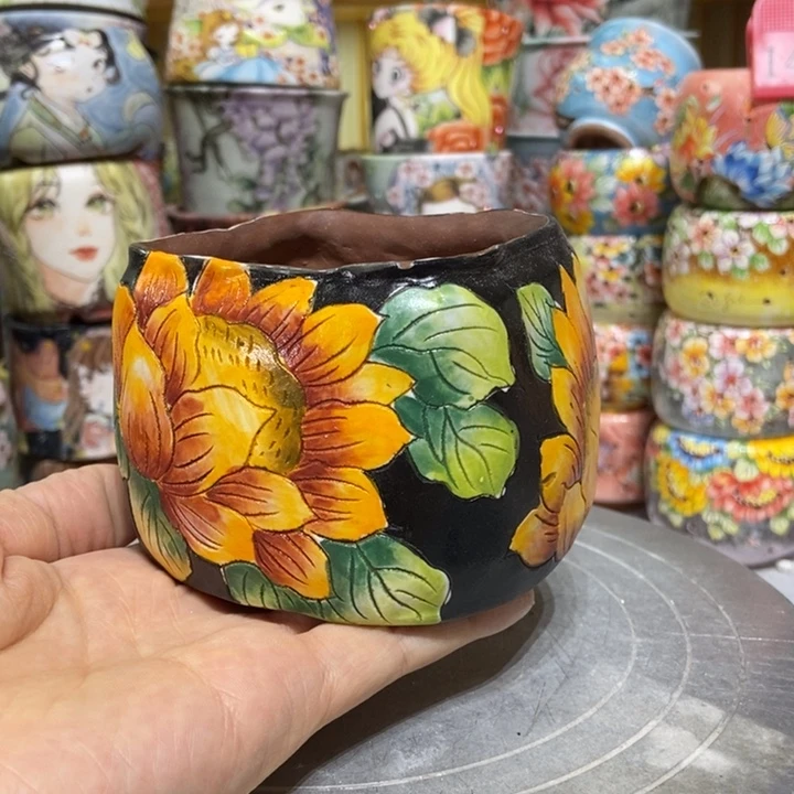 景德镇艺术手绘作品