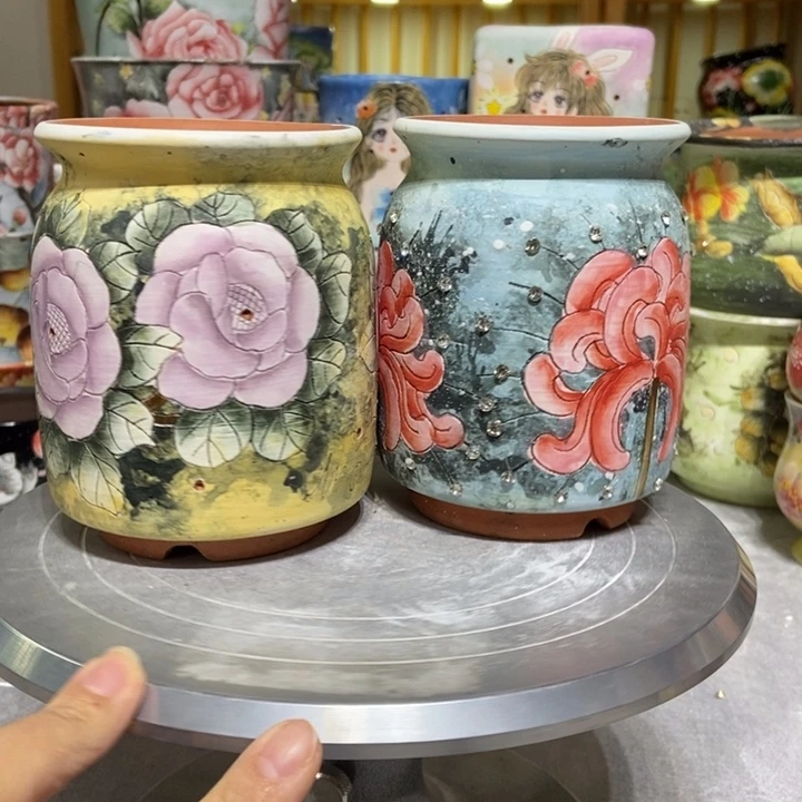 景德镇艺术手绘作品